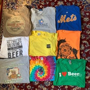Tee Shirt Lot Graphic Tees T-Shirt